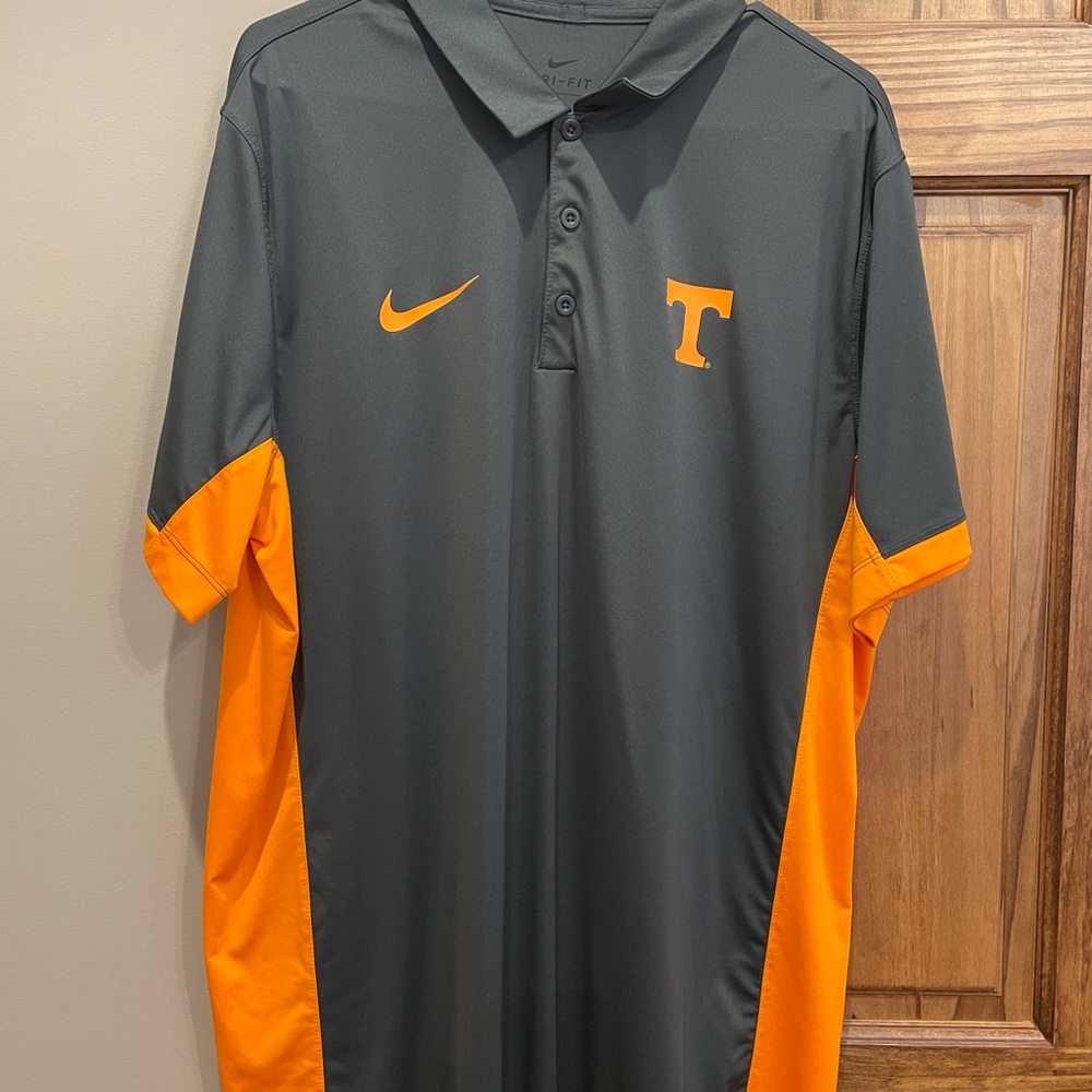 Nike Dri Fit Tennessee Vols Golf Shirt XL